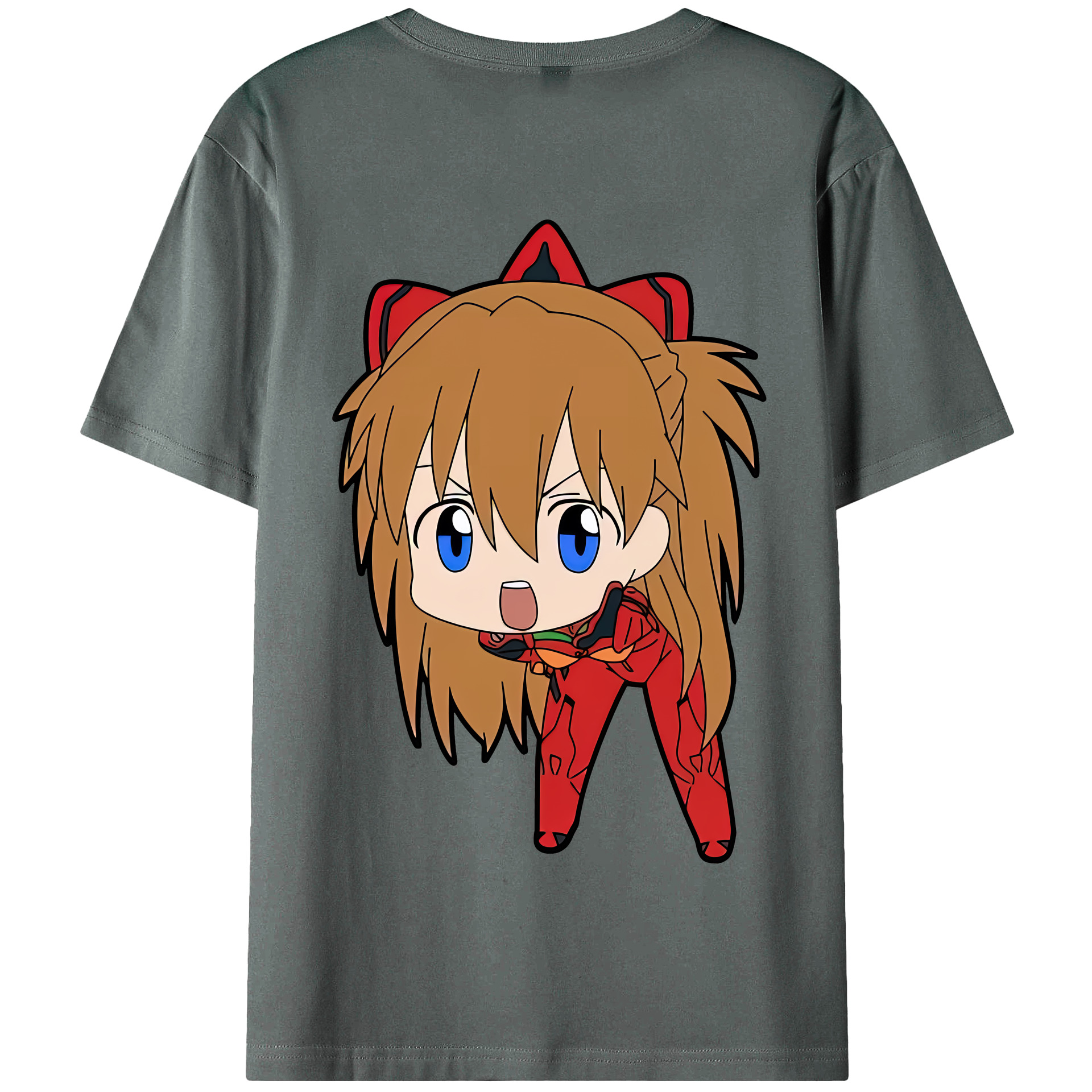 （画像用） EVA 新世紀エヴァンゲリオン 綿100％半袖Tシャツ（背面プリント）